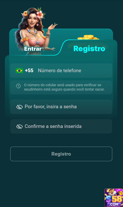 s58.com Cadastro Vantagens